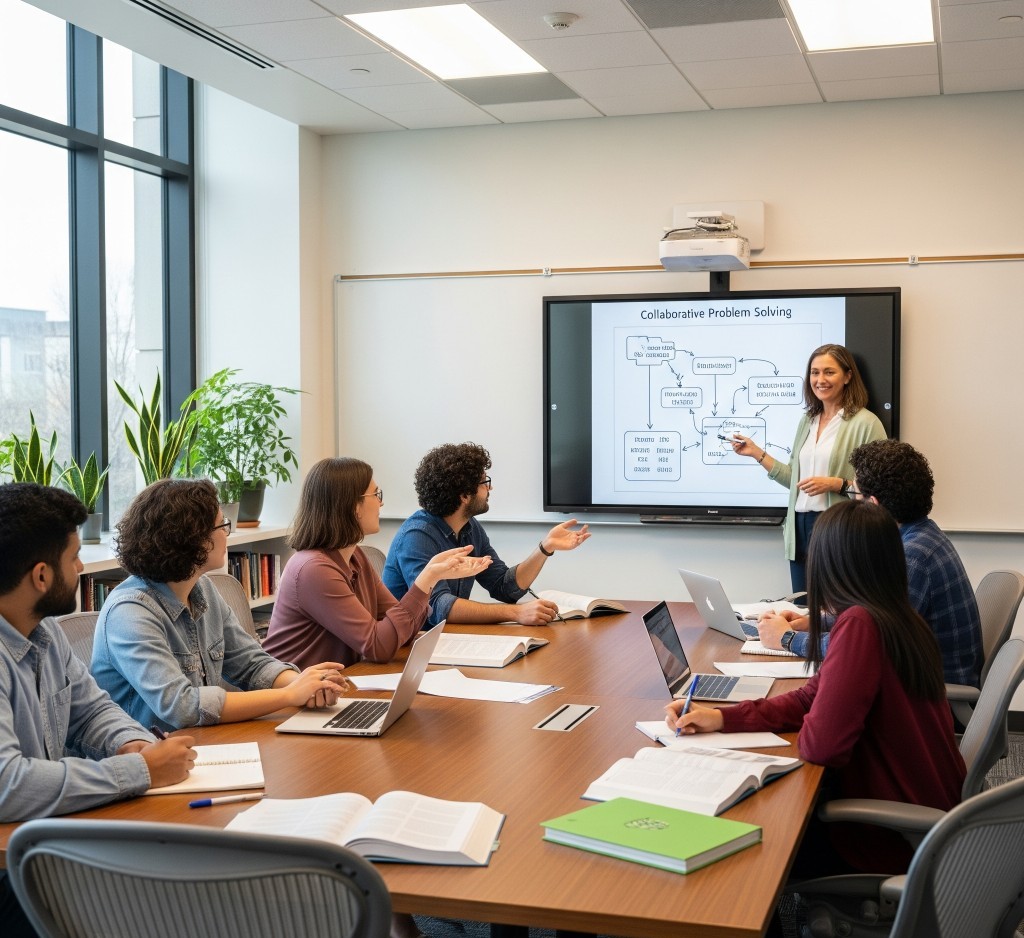 The Trading Area classroom